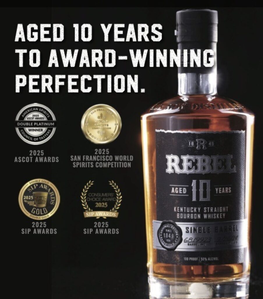Limited-Edition Rebel Bourbon 10-Year Single Barrel